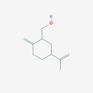 [2-Methylidene-5-(prop-1-en-2-yl)cyclohexyl]methanol