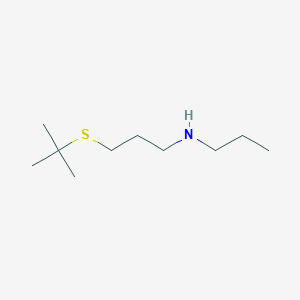 3-(tert-Butylsulfanyl)-N-propylpropan-1-amine