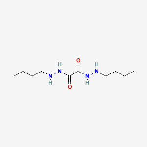 molecular formula C10H22N4O2 B14345103 Oxalic acid, bis(2-butylhydrazide) CAS No. 93786-61-9