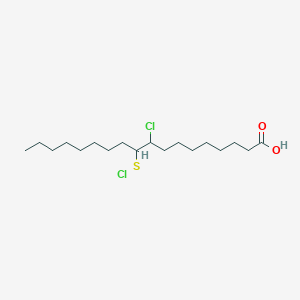 9-Chloro-10-(chlorosulfanyl)octadecanoic acid