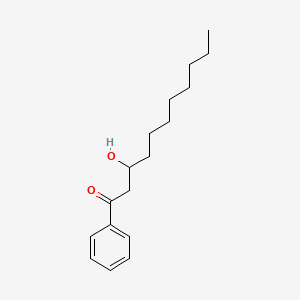 3-Hydroxy-1-phenylundecan-1-one