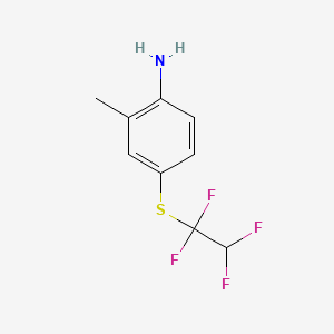 2-Methyl-4-(1,1,2,2-tetrafluoroethylsulfanyl)aniline