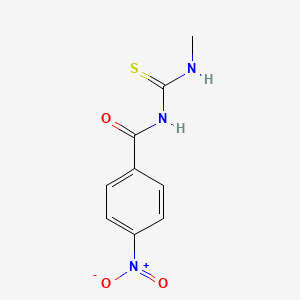 Benzamide, N-[(methylamino)thioxomethyl]-4-nitro-