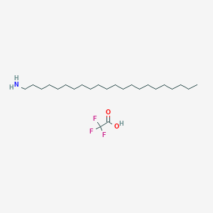 molecular formula C24H48F3NO2 B14345198 Docosan-1-amine;2,2,2-trifluoroacetic acid CAS No. 93685-02-0