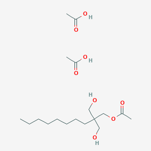 Acetic acid;2,2-bis(hydroxymethyl)decyl acetate