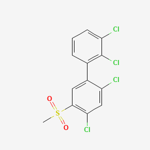 2,2',3',4-Tetrachloro-5-(methylsulfonyl)-1,1'-biphenyl