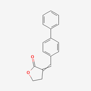 3-[([1,1'-Biphenyl]-4-yl)methylidene]oxolan-2-one