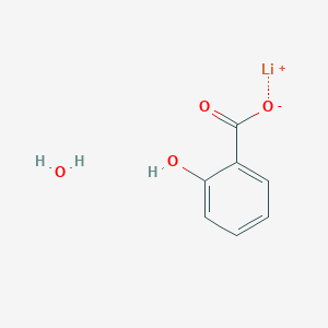 molecular formula C7H7LiO4 B1434530 Lithium salicylate monohydrate CAS No. 75575-50-7