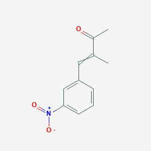 3-Methyl-4-(3-nitrophenyl)but-3-en-2-one