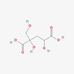 molecular formula C6H10O7 B14345423 2,4-Dihydroxy-2-(hydroxymethyl)pentanedioic acid CAS No. 98574-40-4