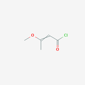 3-Methoxybut-2-enoyl chloride