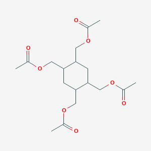 [2,4,5-Tris(acetyloxymethyl)cyclohexyl]methyl ethanoate