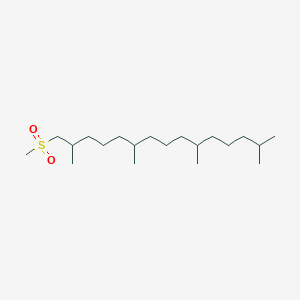 1-(Methanesulfonyl)-2,6,10,14-tetramethylpentadecane