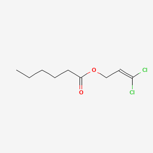 3,3-Dichloroprop-2-en-1-yl hexanoate