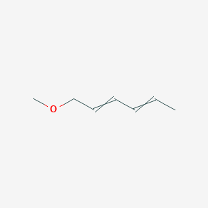 molecular formula C7H12O B14345577 1-Methoxyhexa-2,4-diene CAS No. 93923-35-4