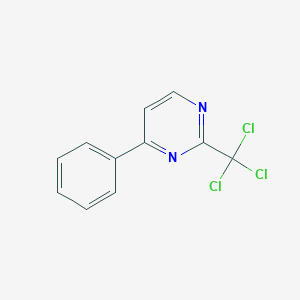 4-Phenyl-2-(trichloromethyl)pyrimidine