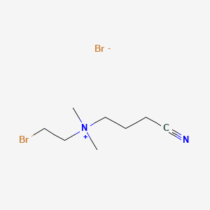 (2-Bromoethyl)(3-cyanopropyl)dimethylammonium bromide