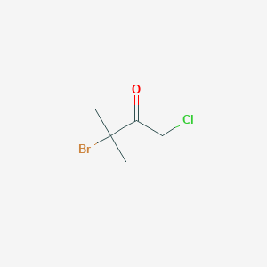 3-Bromo-1-chloro-3-methylbutan-2-one