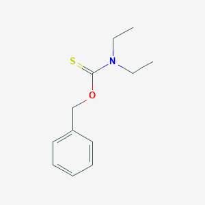 molecular formula C12H17NOS B14345704 O-Benzyl diethylcarbamothioate CAS No. 92415-92-4