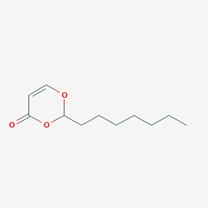 2-Heptyl-2H,4H-1,3-dioxin-4-one