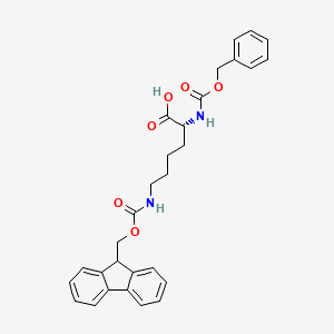molecular formula C29H30N2O6 B1434571 Z-D-Lys(Fmoc)-OH CAS No. 1864003-01-9