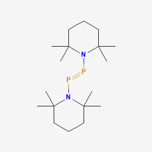 Piperidine, 1,1'-(1,2-diphosphenediyl)bis[2,2,6,6-tetramethyl-