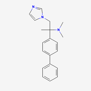 alpha-((1,1'-Biphenyl)-4-yl)-N,N,alpha-trimethyl-1H-imidazole-1-ethanamine