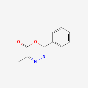 5-methyl-2-phenyl-6H-1,3,4-oxadiazin-6-one