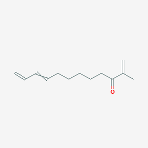 molecular formula C13H20O B14345842 2-Methyldodeca-1,9,11-trien-3-one CAS No. 92119-27-2