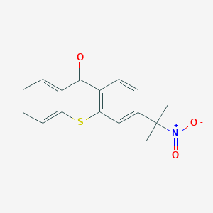 3-(2-Nitropropan-2-YL)-9H-thioxanthen-9-one