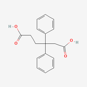 Hexanedioic acid, 3,3-diphenyl-