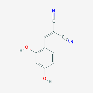 Propanedinitrile, [(2,4-dihydroxyphenyl)methylene]-