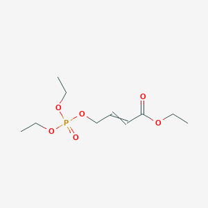 Ethyl 4-[(diethoxyphosphoryl)oxy]but-2-enoate