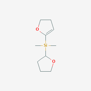 (4,5-Dihydrofuran-2-yl)(dimethyl)(oxolan-2-yl)silane