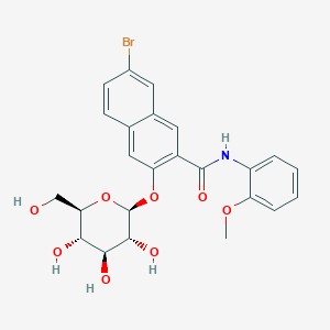 molecular formula C24H24BrNO8 B1434598 Naphthol as-bi beta-d-glucopyranoside CAS No. 1192064-71-3