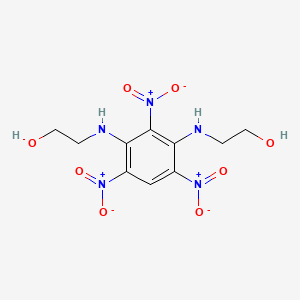 2-[3-(2-Hydroxyethylamino)-2,4,6-trinitroanilino]ethanol