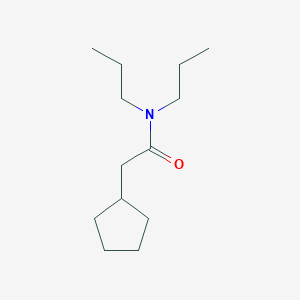 2-Cyclopentyl-N,N-dipropylacetamide