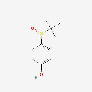 4-(2-Methylpropane-2-sulfinyl)phenol