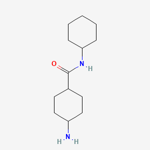 4-Amino-N-cyclohexylcyclohexane-1-carboxamide