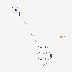 N,N,N-Trimethyl-12-(pyren-1-yl)dodecan-1-aminium bromide