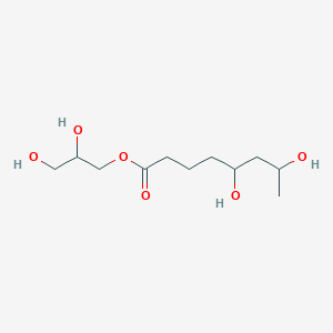 2,3-Dihydroxypropyl 5,7-dihydroxyoctanoate