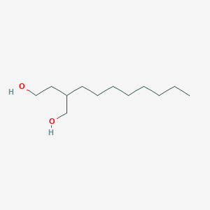 molecular formula C12H26O2 B14346160 2-Octylbutane-1,4-diol CAS No. 91635-50-6