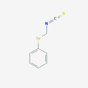 molecular formula C8H7NSSe B14346198 [(Isothiocyanatomethyl)selanyl]benzene CAS No. 98060-77-6