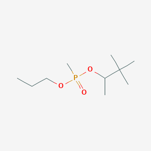 3,3-Dimethylbutan-2-yl propyl methylphosphonate