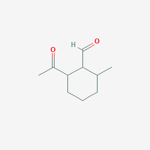 2-Acetyl-6-methylcyclohexane-1-carbaldehyde