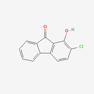 2-Chloro-1-hydroxy-9H-fluoren-9-one