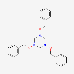 1,3,5-Tris(benzyloxy)-1,3,5-triazinane