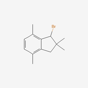 1-Bromo-2,2,4,7-tetramethyl-2,3-dihydro-1H-indene