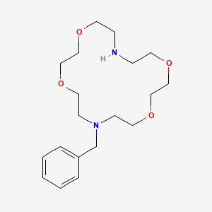 1,4,10,13-Tetraoxa-7,16-diazacyclooctadecane, 7-(phenylmethyl)-