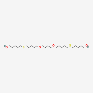 12,17-Dioxa-6,23-dithiaoctacosane-1,28-diol